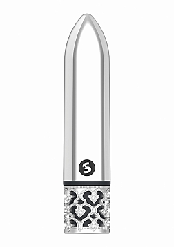 Royal Gems - Glamour - ABS Rechargeable Bullet - Silver