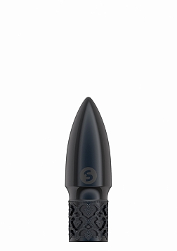 Royal Gems - Glitter - ABS Rechargeable Bullet - Gunmetal