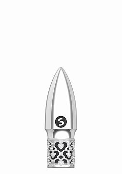Royal Gems - Glitter - ABS Rechargeable Bullet - Silver