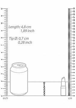 Ouch! - Urethral Sounding - Stainless Steel Plug - 7mm