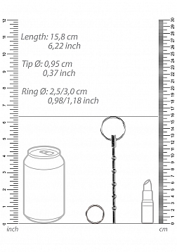 Ouch! - Urethral Sounding - Stainless Steel Dilator