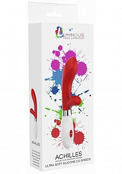 Luminous - Achilles - Ultra Soft Silicone - 10 Speeds - Red