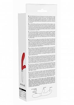 Luminous - Achilles - Ultra Soft Silicone - 10 Speeds - Red