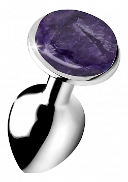 Amethyst Gem - Butt Plug - Small