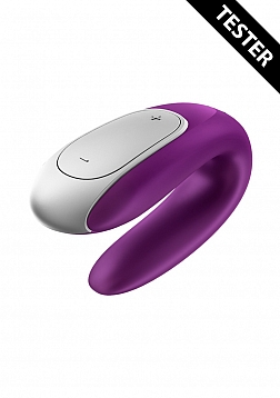 Double Fun Partner Vibrator - Violet - Tester