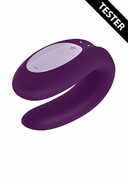 Double Joy Partner Vibrator - Violet - Tester