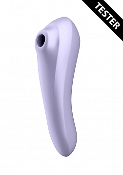 Dual Pleasure Air Pulse Vibrator - Mauve - Tester