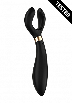 Endless Fun Partner Vibrator - Black - Tester