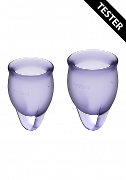 Feel Confident Menstrual Cup - Lilac - Tester