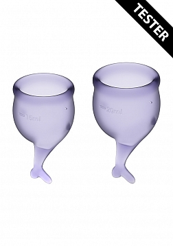 Feel Secure Menstrual Cup - Lilac - Tester