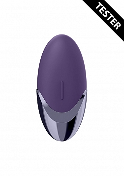 Purple Pleasure Lay-on Vibrator - Purple - Tester