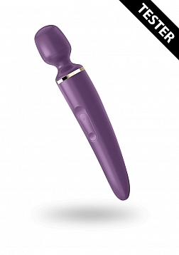 Wand-er Woman Wand Vibrator - Purple/Gold - Tester