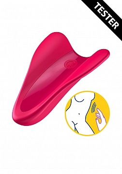 High Fly Finger Vibrator - Red - Tester