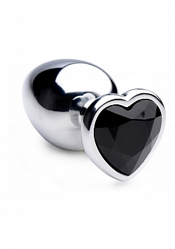 Black Heart - Butt Plug - Large