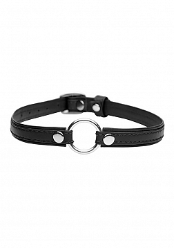 Slim Leather Collar with O-ring