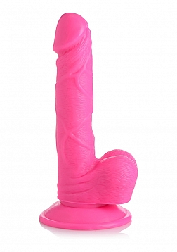 POP - Dildo with Balls - 6.5" / 16.5 cm