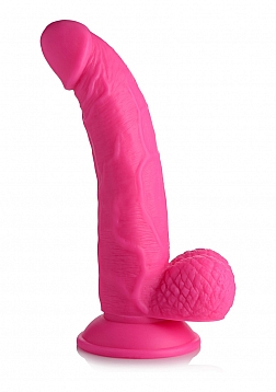 POP - Dildo with Balls - 7.5" / 19 cm