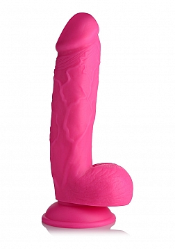 POP - Dildo with Balls - 8.25" / 21 cm