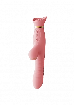 Thrusting Rabbit Vibrator with Texture