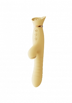 Thrusting Rabbit Vibrator with Texture