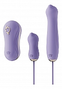 Sucking Vibrator with Pump and Different Attachments  Sucking Vibrator with Pump and Different Attachments