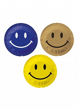 EXS Smiley Face - Condoms - 24 Pieces