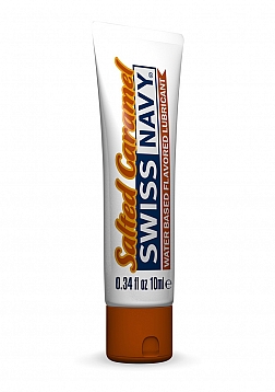 Lubricant with Salted Caramel flavor - 0.3 fl oz / 10 ml