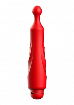 Luminous - Dido - ABS Bullet With Silicone Sleeve - 10-Speeds - Red