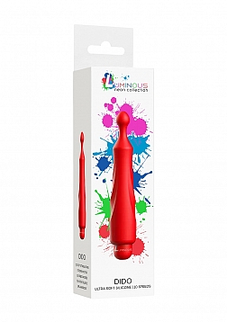Luminous - Dido - ABS Bullet With Silicone Sleeve - 10-Speeds - Red