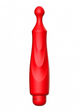 Luminous - Dido - ABS Bullet With Silicone Sleeve - 10-Speeds - Red