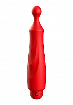 Luminous - Dido - ABS Bullet With Silicone Sleeve - 10-Speeds - Red