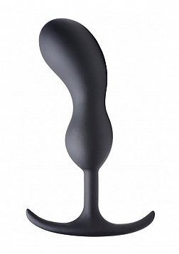 Premium Silicone Weighted Prostate Plug - Large