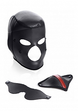 Scorpion - Face Mask with Removable Blindfold and Mouth Mask