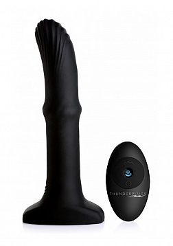 Sliding Shaft - Silicone Vibrator with Remote Control