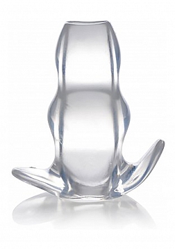 Clear View - Hollow Anal Plug - Large