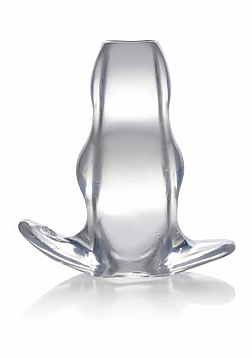 Clear View - Hollow Anal Plug - Medium