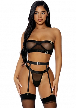 Good As Gold Lingerie Set - Lingerie Set - S