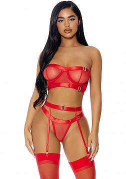 Good As Gold Lingerie Set - Lingerie Set - S