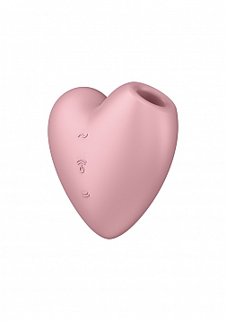 Cutie Heart - Air Pulse Stimulator + Vibration