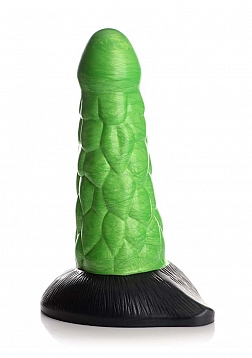 Radioactive Reptile - Thick Scaly Silicone Dildo