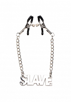 Enslaved - Slave Chain with Nipple Clamps