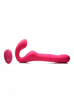 Mighty-Thrust - Thrusting and Vibrating Strapless Strap-On with Remote Control