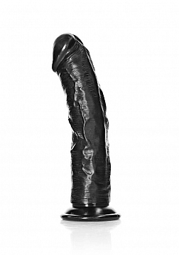 Curved Realistic Dildo with Suction Cup - 7" / 18 cm