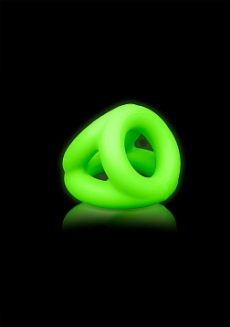 Cockring & Ball Strap - Glow in the Dark