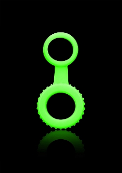 Cockring & Ball Strap - Glow in the Dark