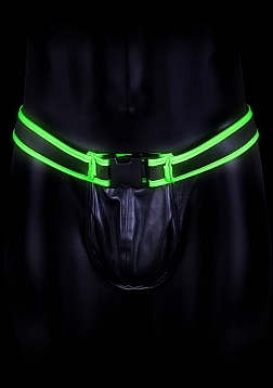 Jockstrap with Buckle - Glow in the Dark - L/XL