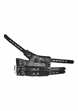 Four Buckle Suspension Cuffs - Black