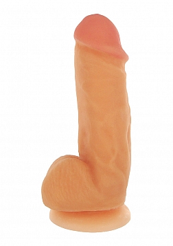 Devilish Darren - Dildo with Suction Cup - 7.5 inch - Flesh