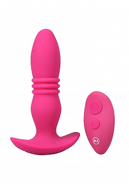 Rise - Silicone Anal Plug with Remote Control