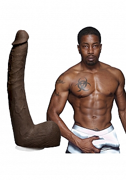 Isiah Maxwell - Realistic ULTRASKYN Dildo - 10" / 25 cm